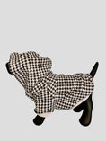 Load image into Gallery viewer, Black & White Houndstooth Hoodie
