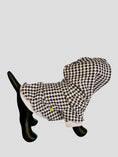 Load image into Gallery viewer, Black & White Houndstooth Hoodie
