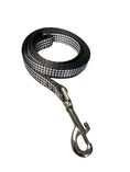 Load image into Gallery viewer, Black & White Houndstooth Leashes
